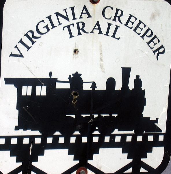 Virginia-Creeper-Trail.jpg - Follow the Virginia Creeper Trail Signs about 17 miles to the trails end in Damascus.  End of Half the Trail anyway.
